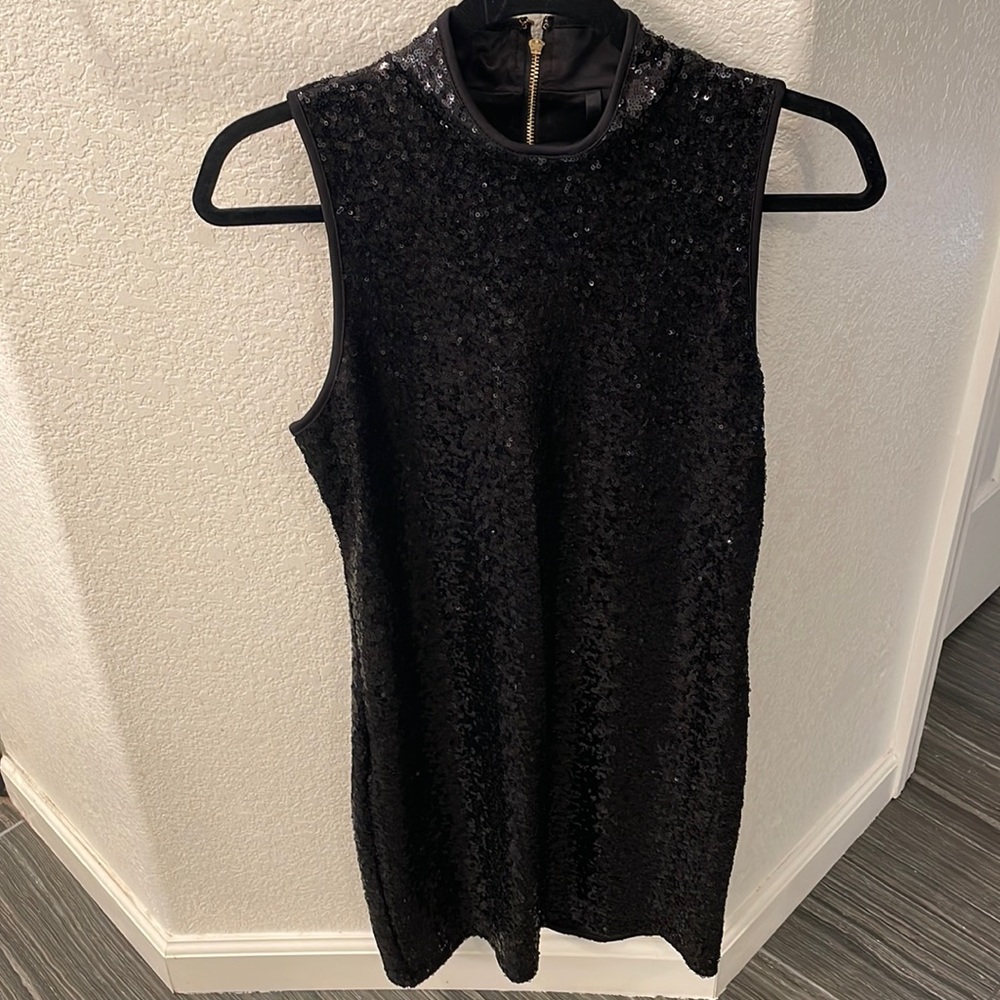 Kenzie black sequin cocktail dress size S